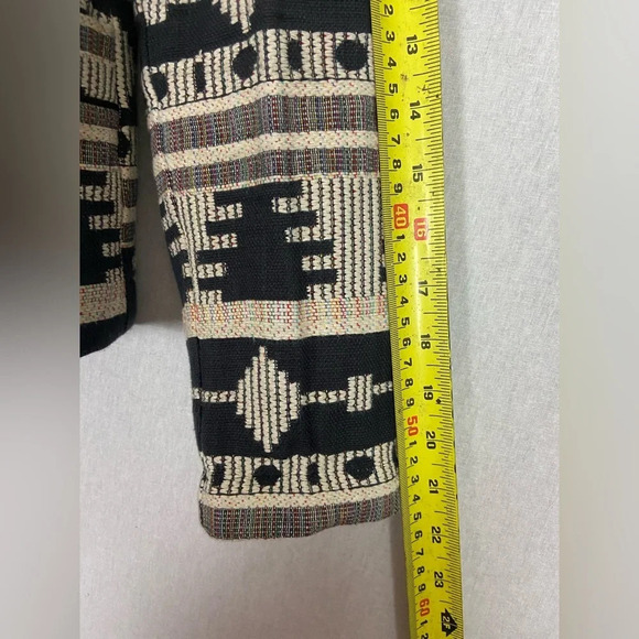 Like Mynded Aztec Open Front  Blazer Jacket Size S - Picture 11 of 14